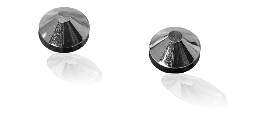 Aluminum-beryllium alloy cone pin